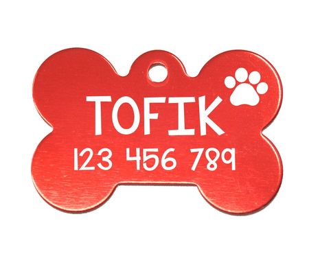 Identyfikator Adresówka KOSTKA duża kolor Rozmiar L