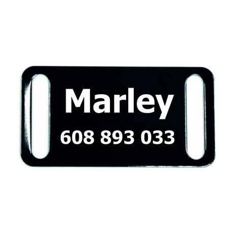 Adresówka adresatka na obrożę dla psa, kota