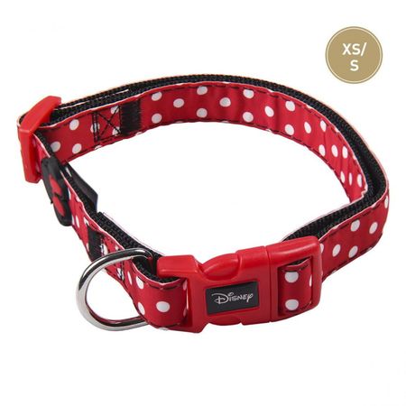 Obroża obróżka dla psa Myszka Minnie xs/s, czerwona