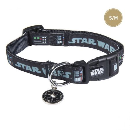 Obroża dla psa Star Wars czarna s/m