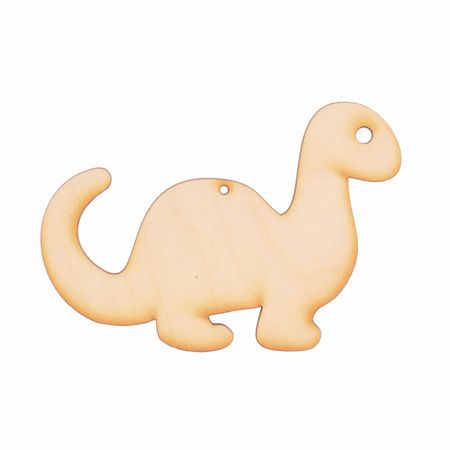 Dinozaur drewniany ze sklejki dekor