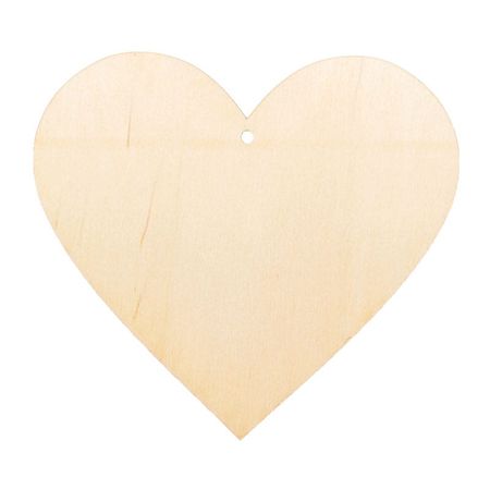 Serce serduszko ze sklejki dekor 11x10cm
