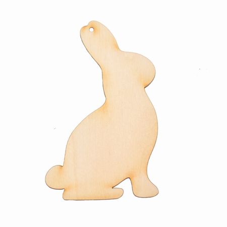 Zajączek króliczek ze sklejki zawieszka 12cm