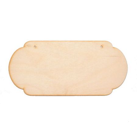 Szyld drewniany ze sklejki 20x10cm szl3