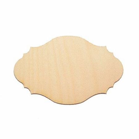 Tabliczka 12cm x 7,5cm ze sklejki do dekoracji