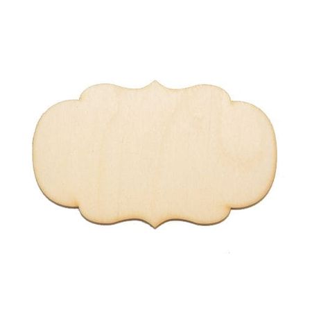 Tabliczka deseczka ze sklejki 12x7cm