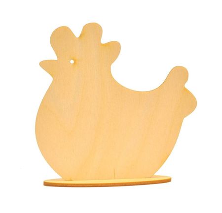 Kurka kura na podstawce 12cm