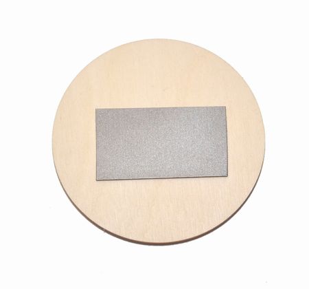 Magnes koło 8x8cm baza do ozdabiania ze sklejki