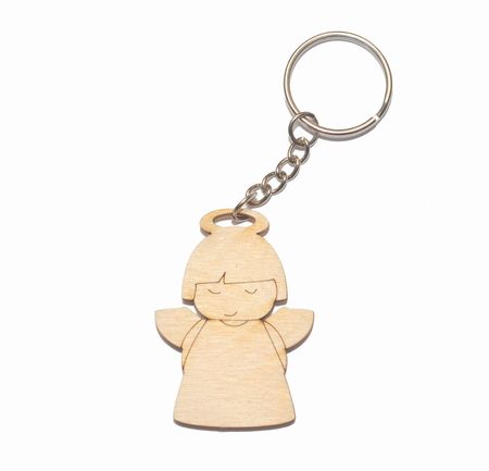 Brelok aniołek dziewczynka na Komunię