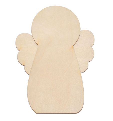 Aniołek anioł drewniany ze sklejki 16cm