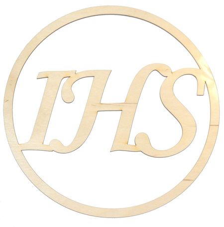 Obręcz koło IHS Komunia