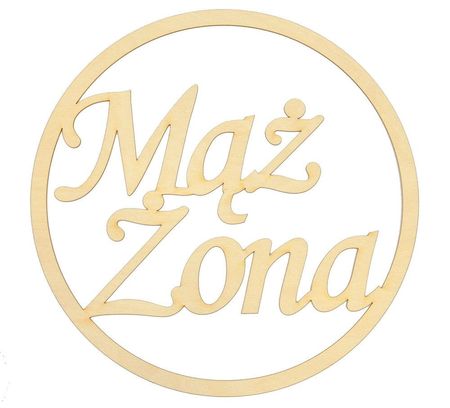 Obręcz koło Mąż Żona