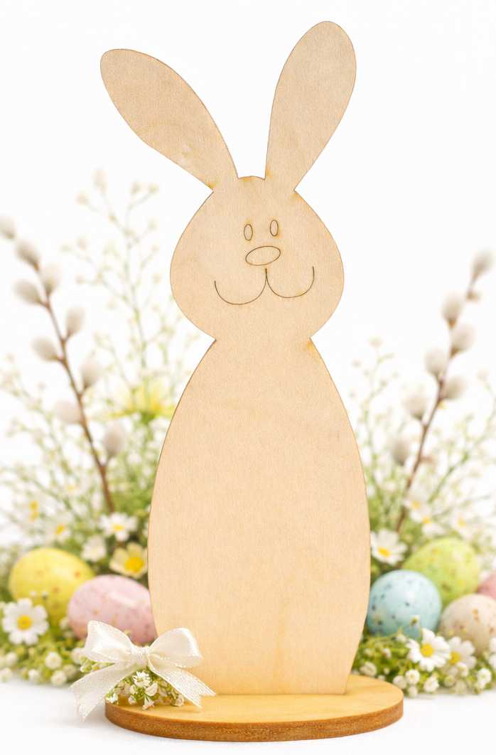 Zajączek ze sklejki